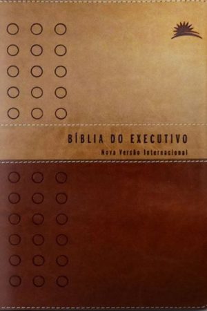 Biblia NVI do Executivo – Capa Luxo Marrom Claro e Café