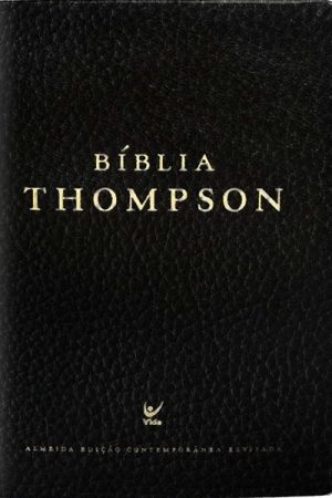Bíblia Thompson – AEC – Capa Couro Sintético Preto