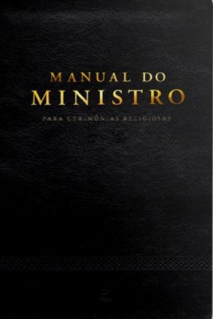 Manual do Ministro – Capa PU Preta