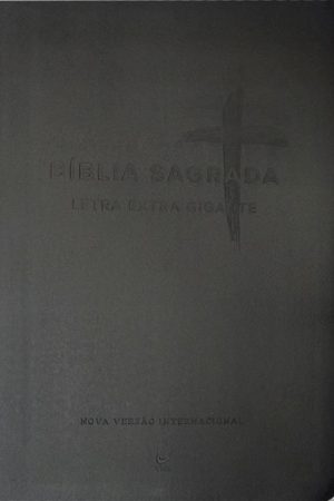 Bíblia NVI Letra Extra Gigante – Capa PU Preta