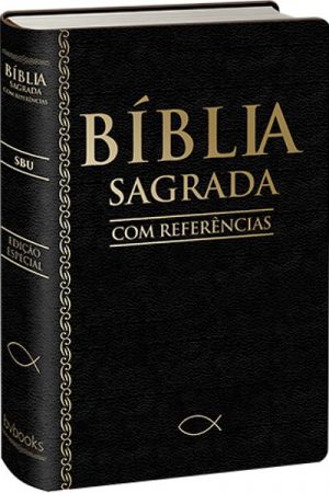 Bíblia Sagrada com Referências Preta – Versão SBU