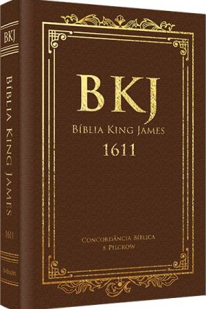 Bíblia King James 1611 concordância standard – marrom