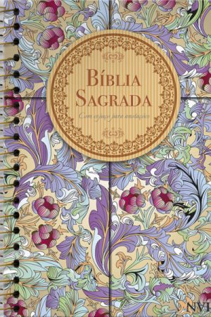 Bíblia Anote Espiral Calamo e Canela | NVI | Letra Normal | Capa Dura