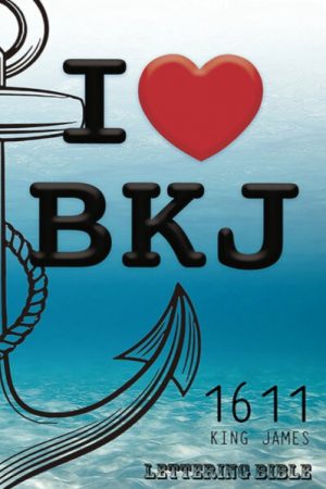 Bíblia BKJ Lettering Bible I Love BKJ
