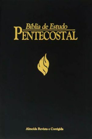 Bíblia de Estudo Pentecostal – Média – Capa Luxo – Preta