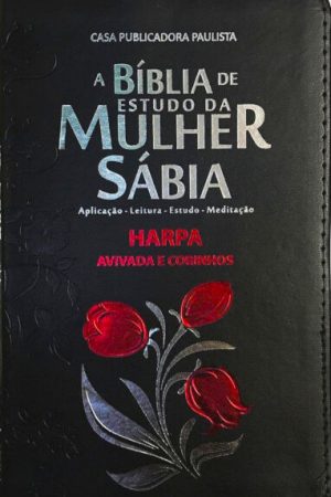 Bíblia de Estudo da Mulher Sábia – Modelo 1 – Tulipa Preta