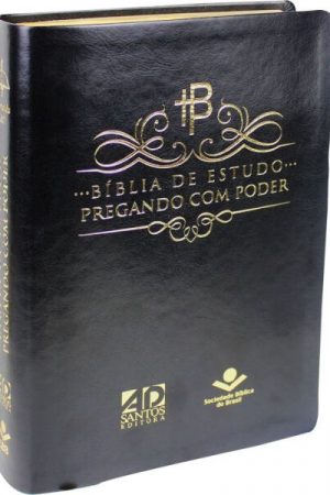 Bíblia de Estudo RC Pregando Com Poder Preta
