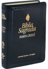 Bíblia Sagrada Letra Maior Com Fonte de Bênçãos e Harpa Cristã
