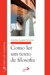 Como ler um texto de filosofia