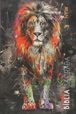 Bíblia Sagrada NVI – Slim – Leão Grafite