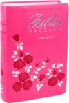 Bíblia Sagrada Letra Gigante sem índice – Capa Rosa: Nova Almeida Atualizada (NAA)