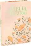 A Bíblia do Pregadora – Capa couro sintético impresso, flores: Almeida Revista e Atualizada (ARA)