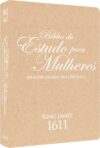 Bíblia King James de Estudo-Mulheres Guiadas Pelo Espírito – Rosè Peach Branco