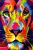 Bíblia Sagrada Média Lion Color – Letra Normal ARC – Harpa Avivada e Corinhos – Capa Dura